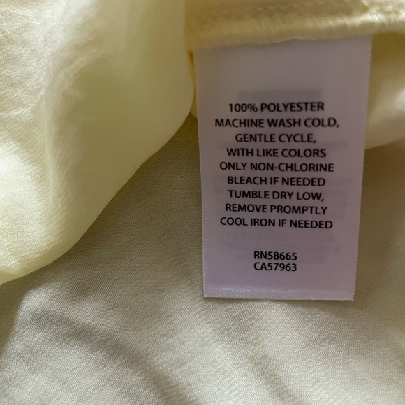 BP light yellow lightweight spaghetti strap cami - Picture 14 of 16